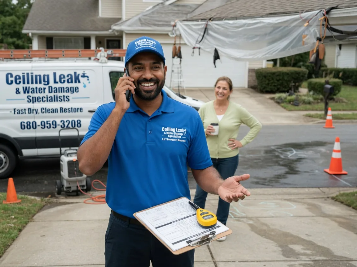 Ceiling Leak Cleanup La Valle, WI FAQs